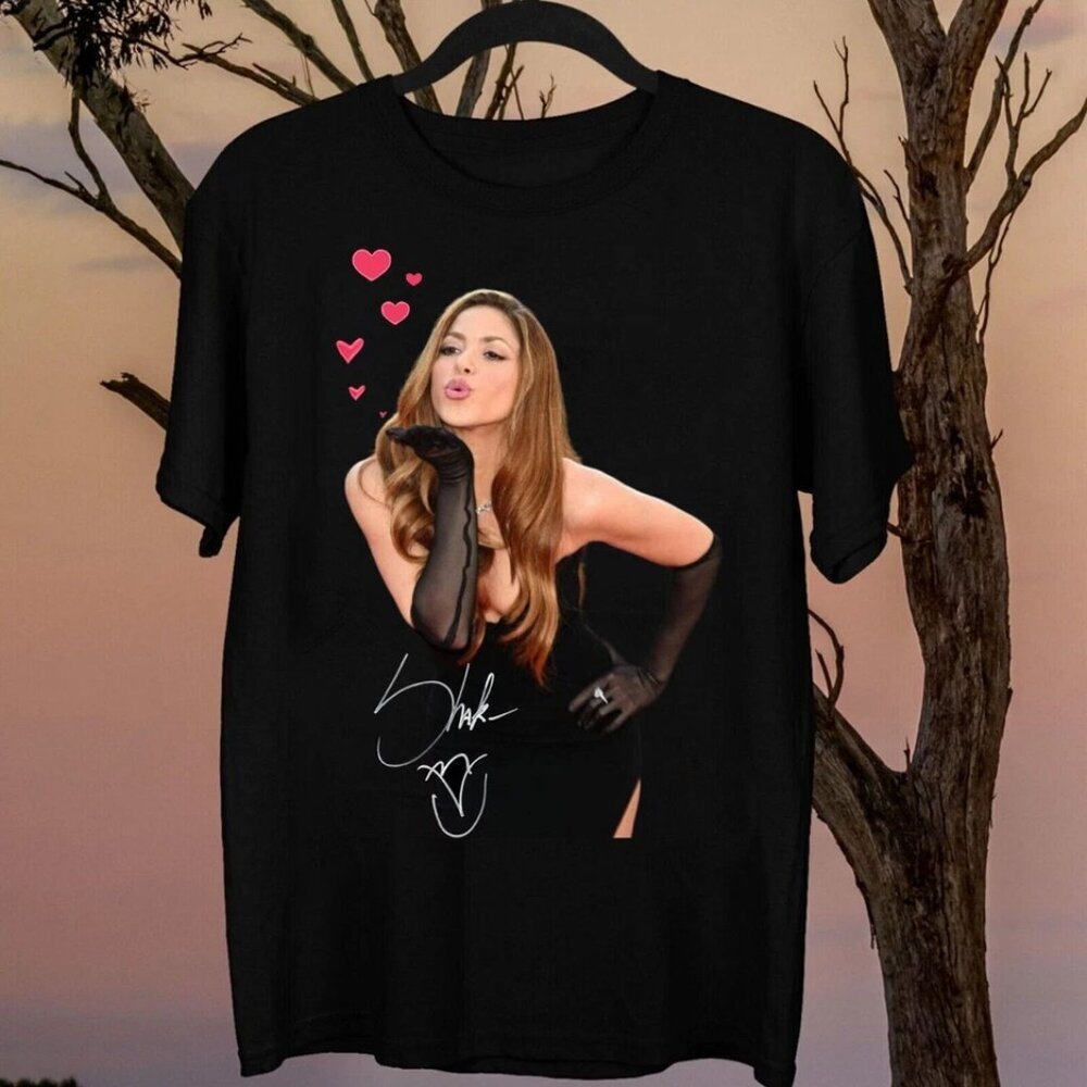 Shakira t shirt Signature Gift For Fans 91